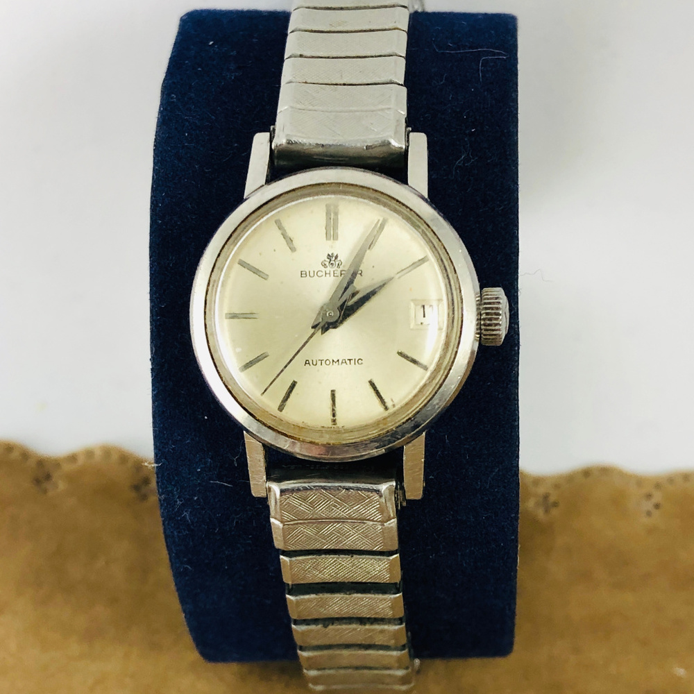 Vintage Bucherer Automatic Swiss Mechanical Watch
